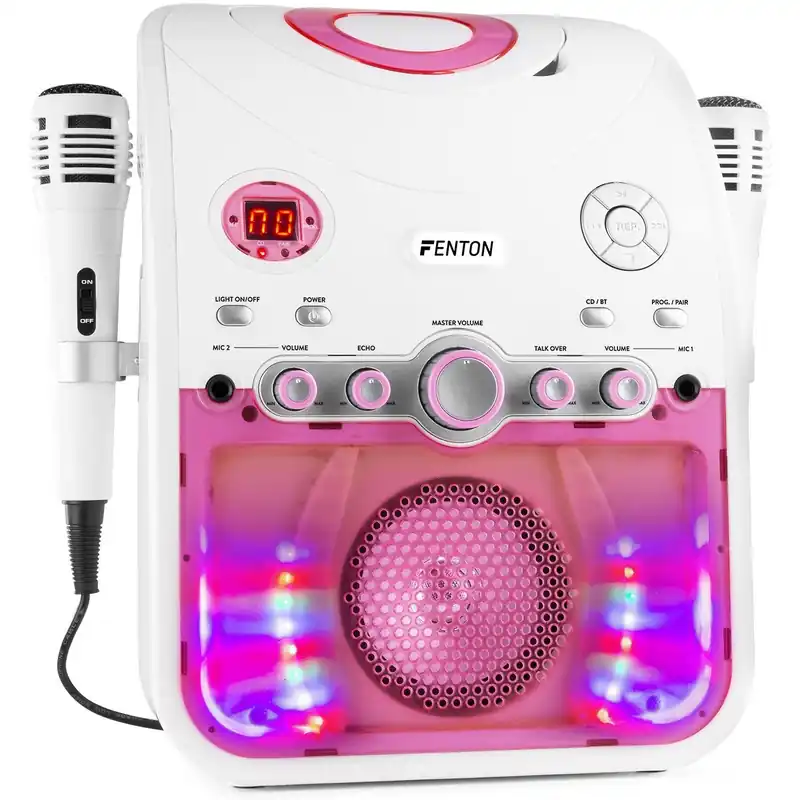 Rea Fenton SBS20W Karaoke Machine with CD-G